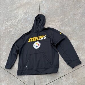 Nike Therma-Fit Pittsburgh Steelers black hoodie